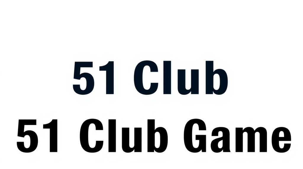 51 Club Game